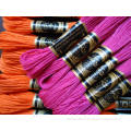 100% Cotton Embroidery Thread (Cross Stitch Floss Skeins Threads)